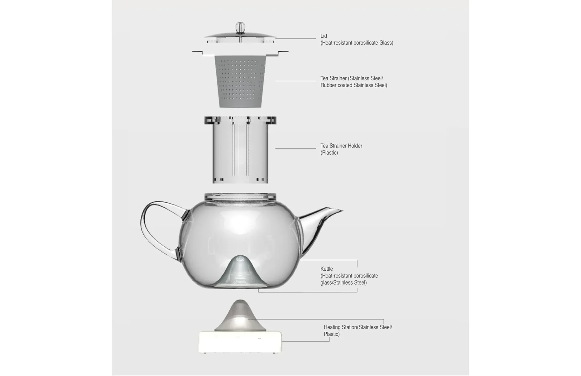 FALL exploded view